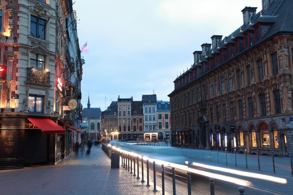 Hotel De La Paix Lille Exteriér fotografie