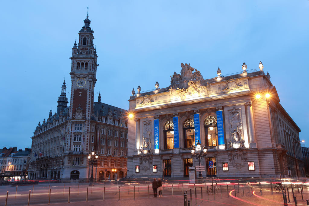 Hotel De La Paix Lille Exteriér fotografie